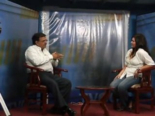 Lucia Sosa con Omar Alayón en NotiDiario