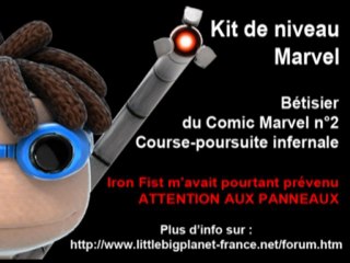Bétisier LBP Marvel niveau 2 Course-pousruite infernale