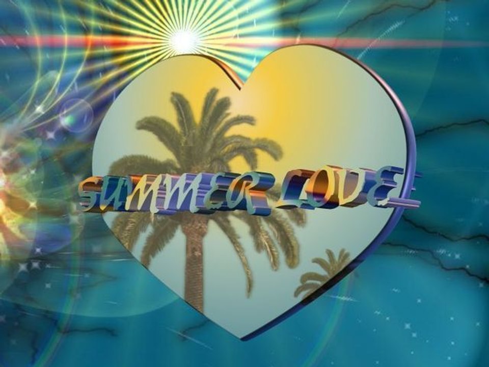 summer love!  music, painting, 3d animation by tony danis