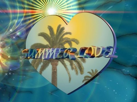summer love! music, painting, 3d animation by tony danis