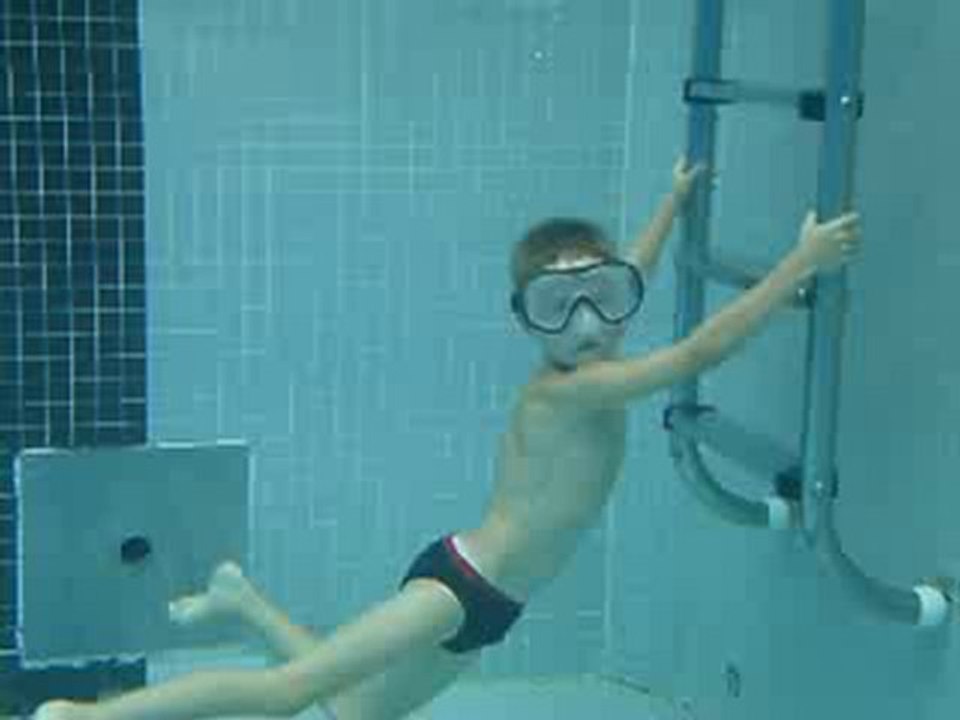 Apnée de Valentin à 2 métres