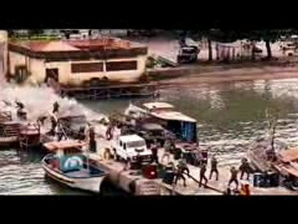 The Expendables - Dock Explosion