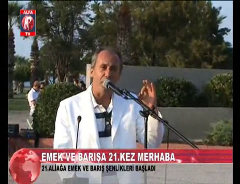 Aliağa Emek ve Barış Şenlikleri Açılış Töreni