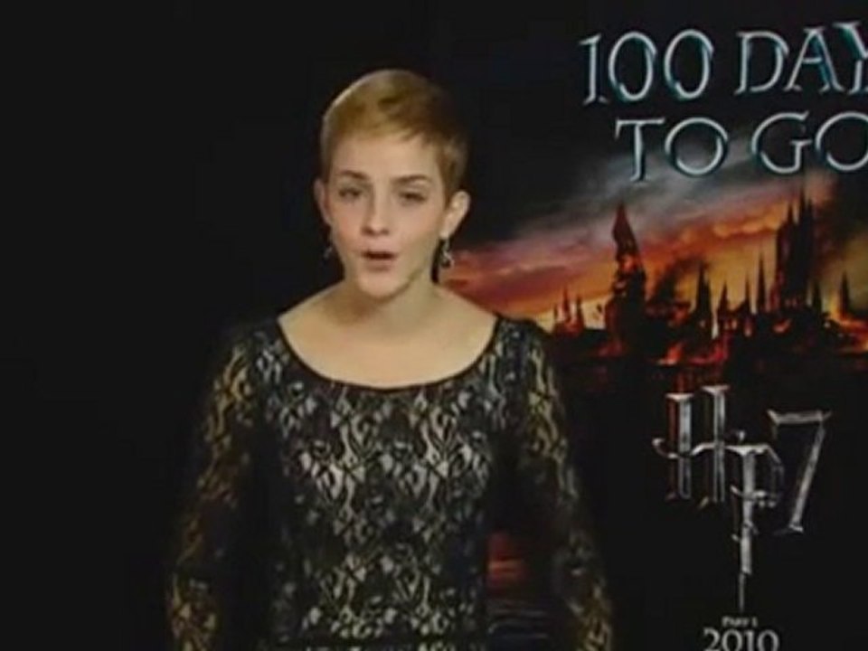 HP7 - 100 days to go Emma Watson