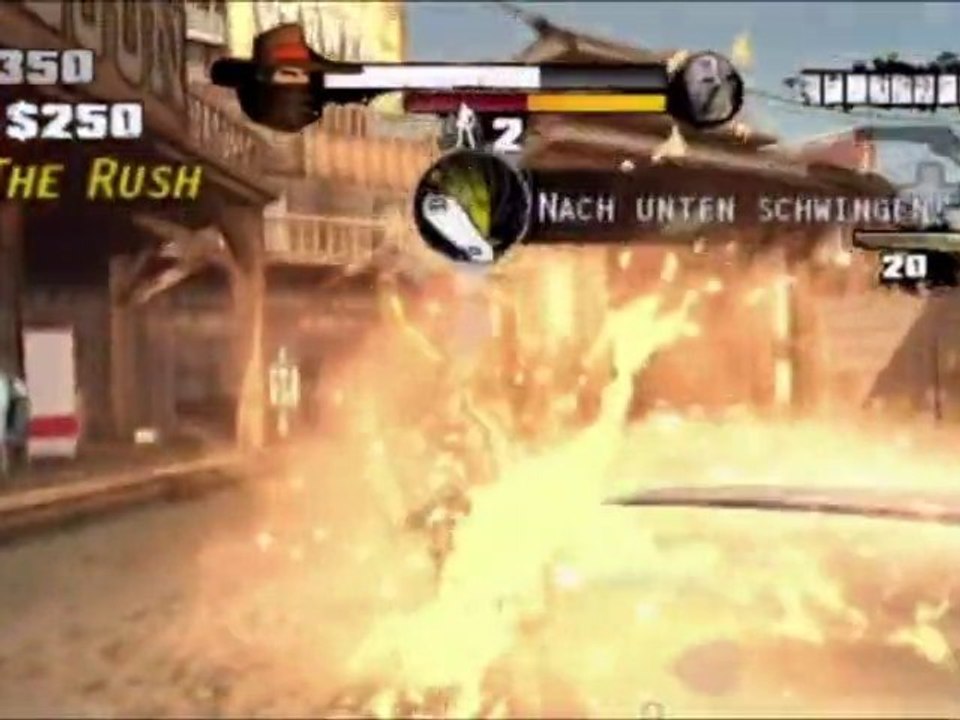 Red Steel 2 Gameplay Impressionen Wii german deutsch