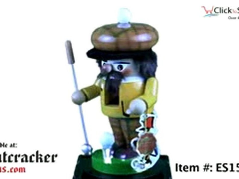 Steinbach 10.75 inch Troll Golfer Nutcracker - Signed