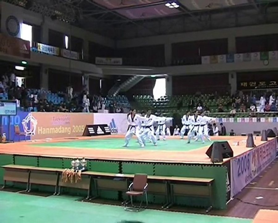 taekwondo compétition technique Hanmadang 2005 part 2