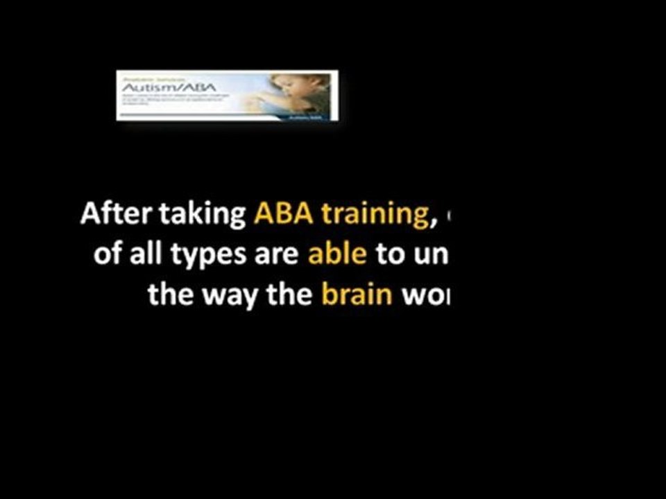 autism aba therapy help