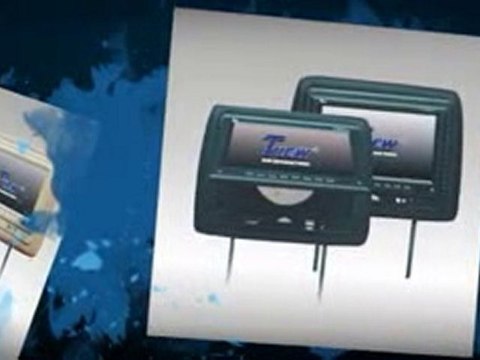 Tview T929DVPL Multimedia Headrest DVD player