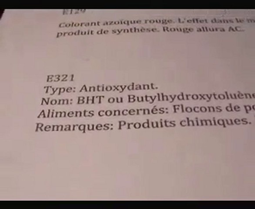 LLP - Additifs Alimentaires Poison - Chewing Gum