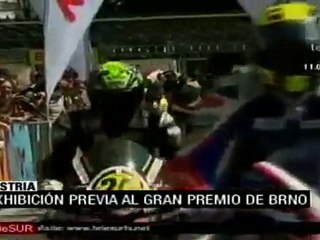 Motocicletas GP recorrieron calles de Viena