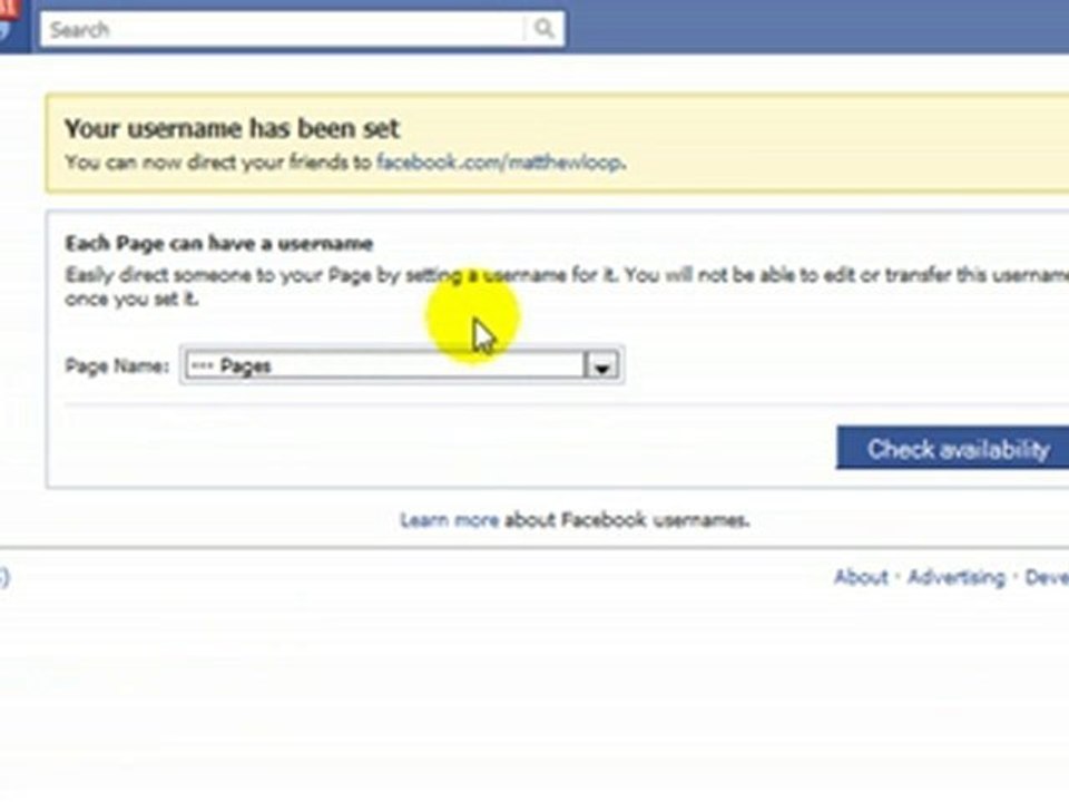 How to Get a Custom Facebook Vanity URL video Dailymotion