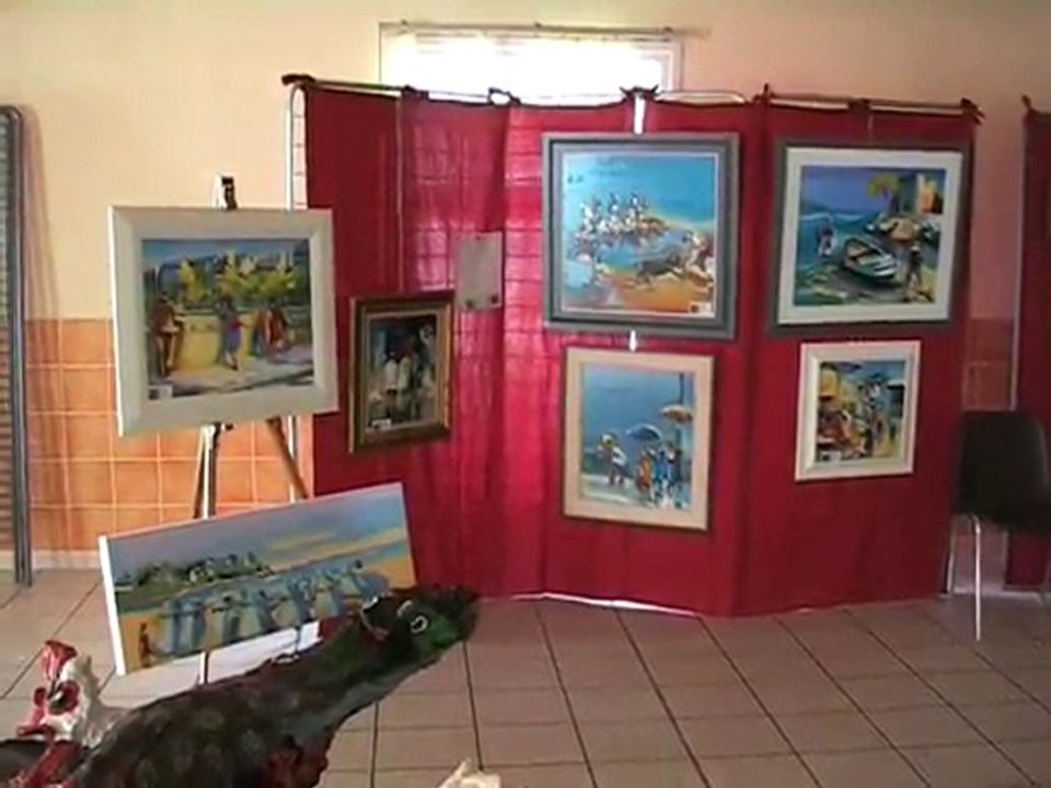 L'exposition des artistes locaux