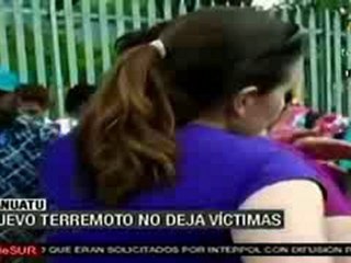 Sismo de 6 grados en Vanuatu, no hay víctimas