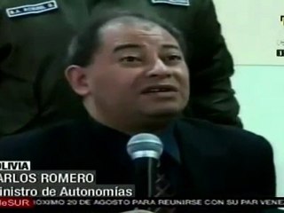 Gobierno boliviano insiste con diálogo en Potosí