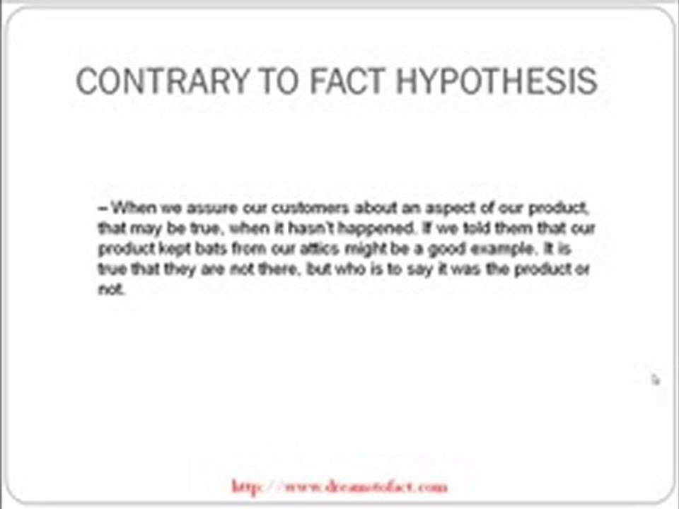 Fallacies to Avoid In Marketing contrary to fac