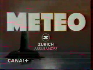Jingle Météo Septembre 1995 CANAL+