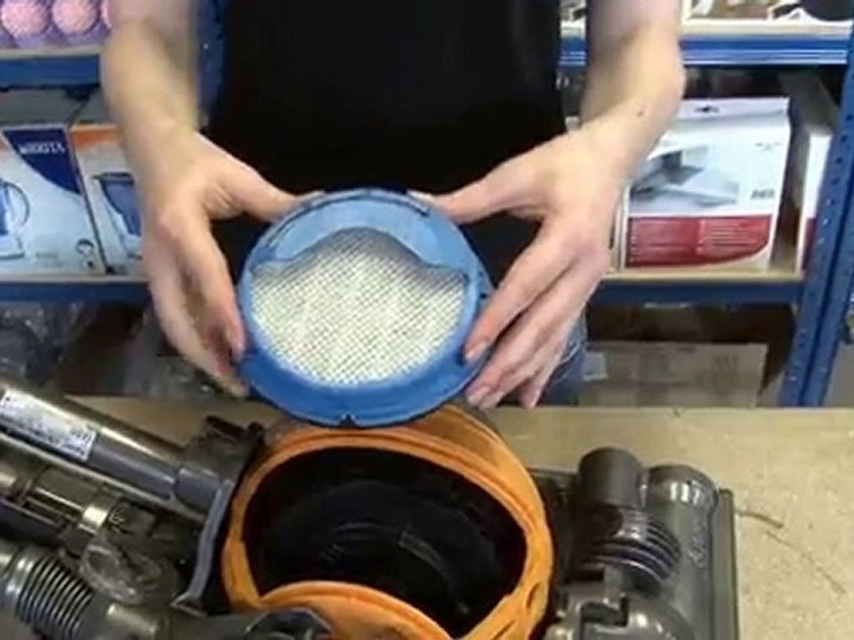 How to replace the filters on a Dyson DC25 video Dailymotion