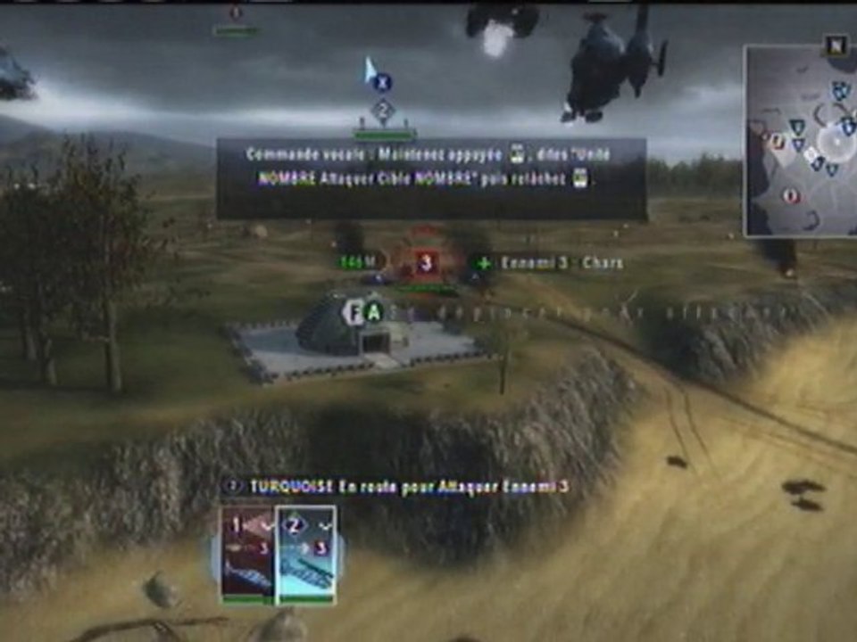 Découverte tom Clancy's Endwar Xbox360