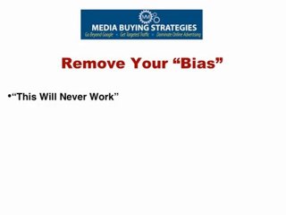 Media Buying Testing Strategies - Discovering New Winners