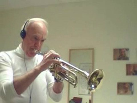 Jazz ballad You Go To My Head ; Johnny D Bergh on Trumpet