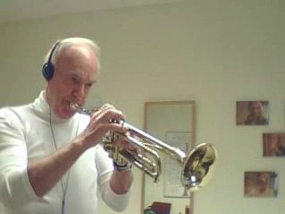 Jazz ballad "You Go To My Head"; Johnny D Bergh on Trumpet