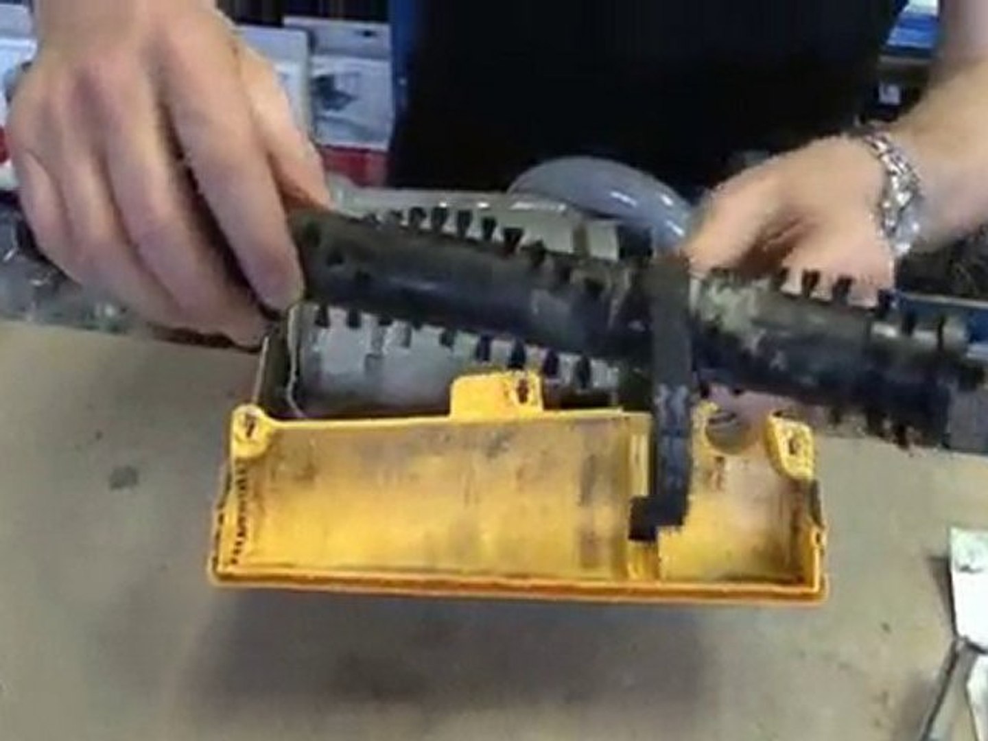 How To Fit A Belt On A Dyson Dc07 Belt Poster