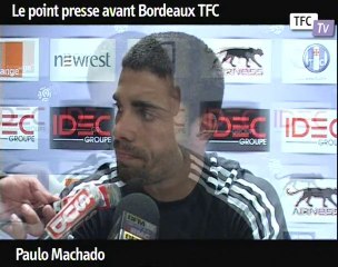 Le point presse de Paulo Machado