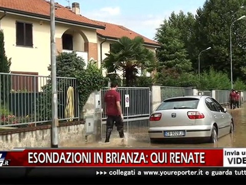 Maltempo in Lombardia: allagamenti e danni 12 agosto 2010