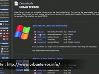 Comment télécharger urban terror