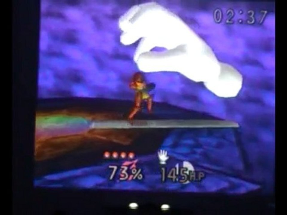 Super Smash Bros.: Meisterhand mit Samus