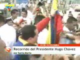 La hermandad acompañó al presidente Chávez en su recorrido 2