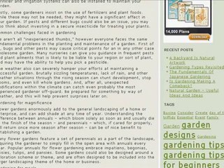 Triffids Gardening