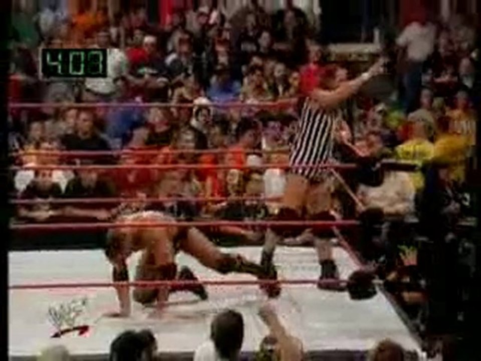 The Rock vs Triple H Ironman Match Judgment Day 2000 End