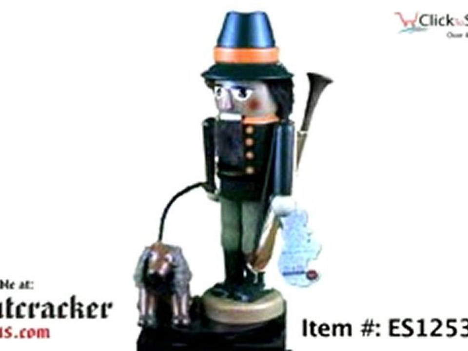 Steinbach Hunter w/Dog Nutcracker