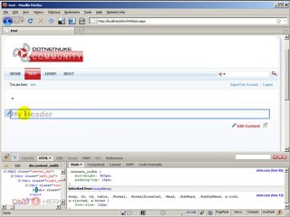 DotNetNuke Tutorial, Understanding CSS hierarchy, part 2/2