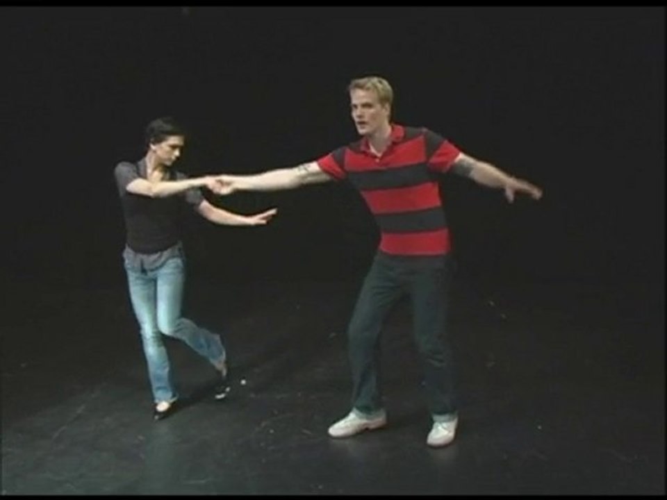 FreeSwingDanceLessons.com : Lindy Hop : The Criss Cross Basi