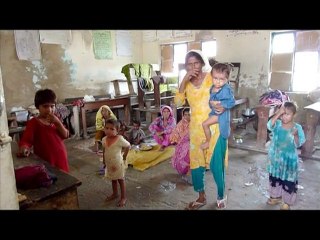 Pakistan waters recede as tent cities spring up