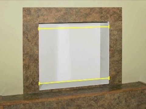 How to Measure for Factory Built Fireplace Glass Doors