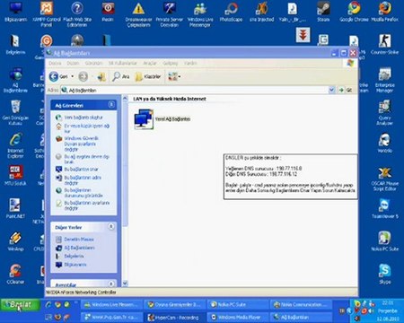DNS değiştirme sesli anlatim FreeManTR