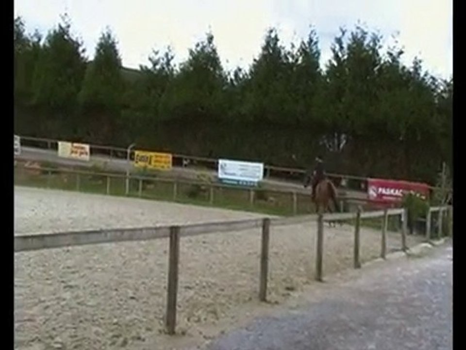 Roxana et moi - Séance d'obstacle 12 Août