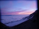 Time Lapse Sunset at Camp Muir, Mt Rainier