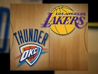 Thunder Vs Lakers Staples Center