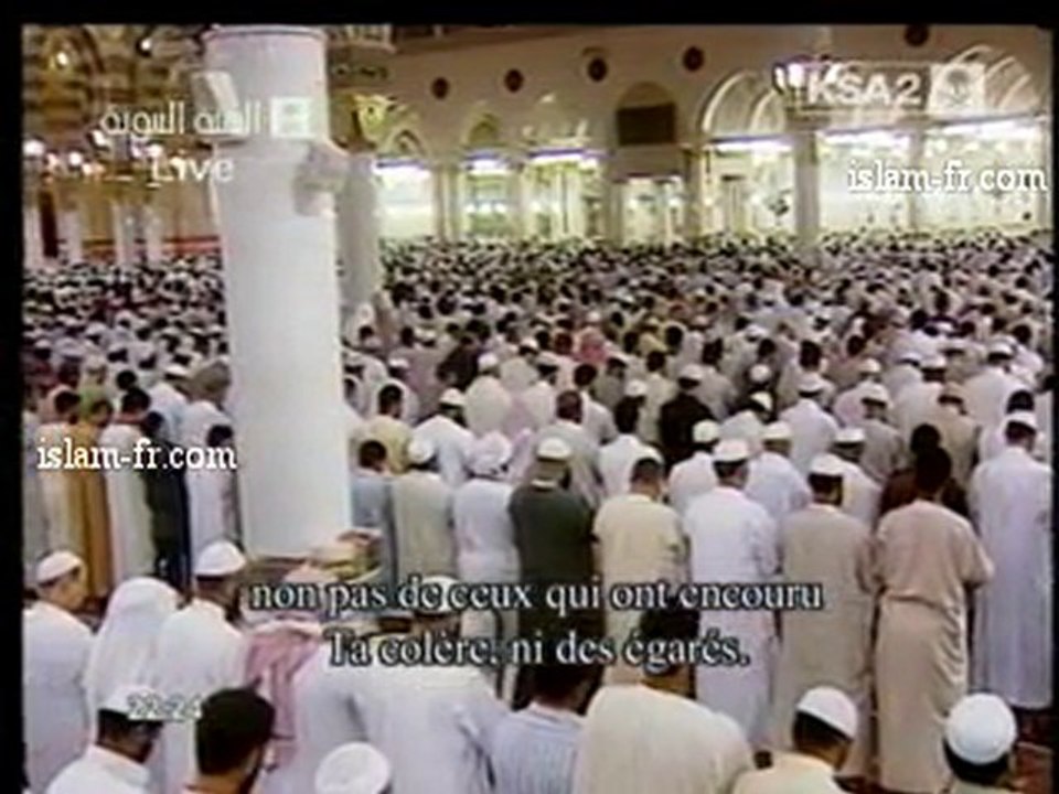 Salat al Tarawih 1431 Le 11 Août 2010 à Médine Partie 2 1/3