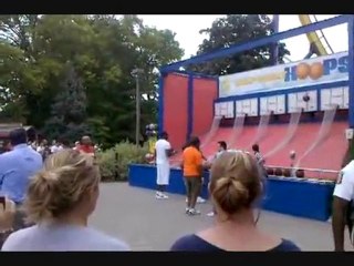 Lebron James gets booed at Cedar Point