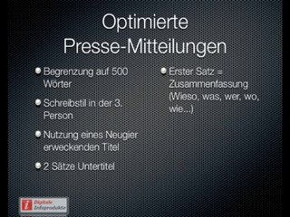 So schreiben & erstellen Sie professionelle Pressemeldungen