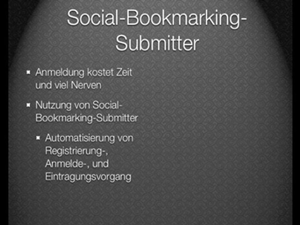 Mehr traffic durch gezielte lesezeichen & social-bookmarks