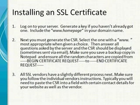 SSL Encryption & Website Security