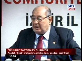 Mühür Tartışması Sürüyor