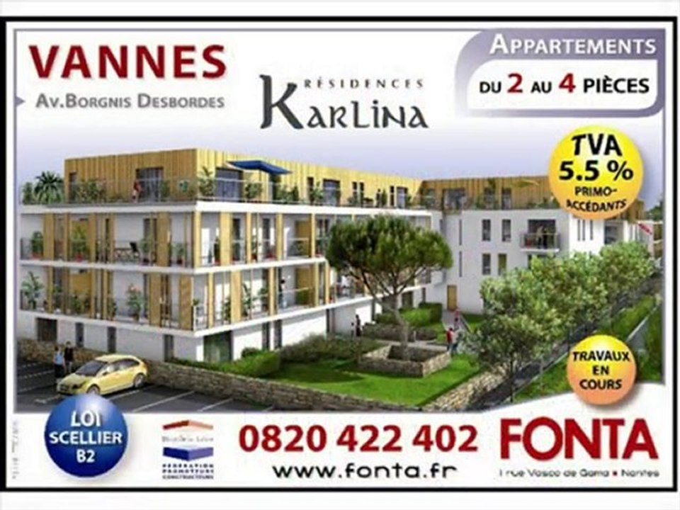 Vannes: résidence neuve FONTA